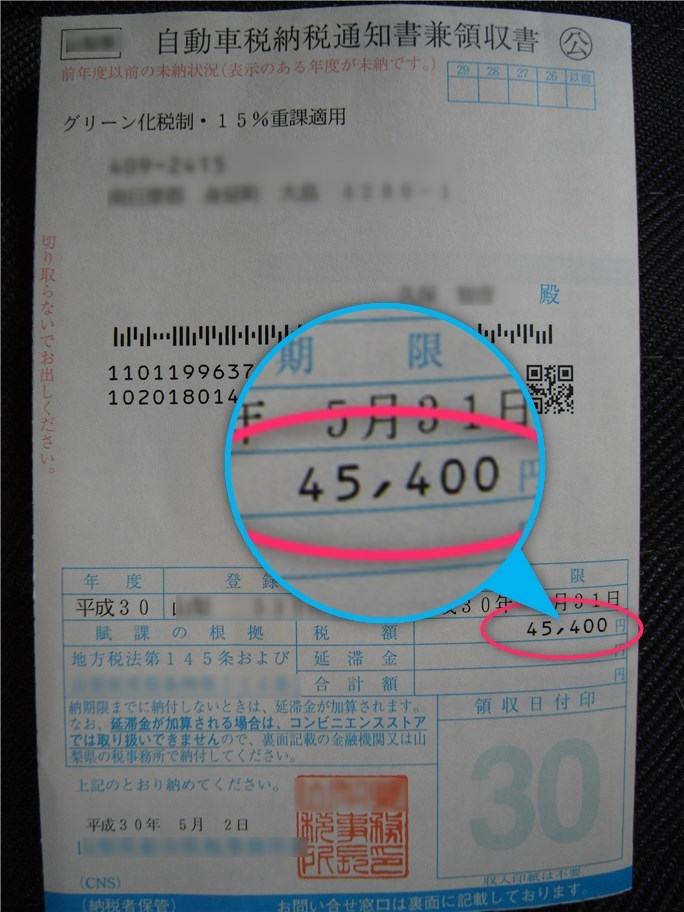 21最新 自動車税の払い戻し 還付 の金額を算出 戻る時期は